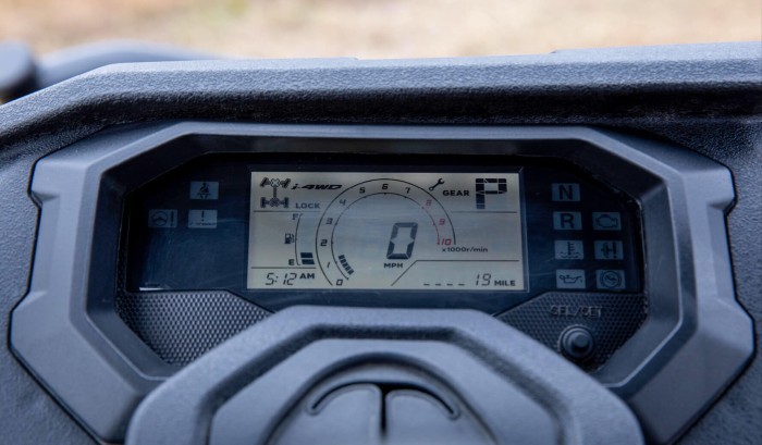 Easy to Read Multi-function Dash